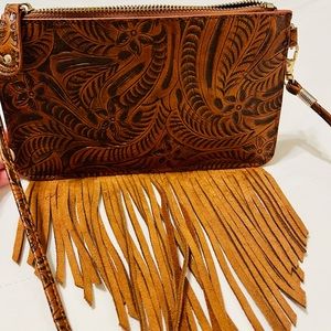 Free People fringe crossbody